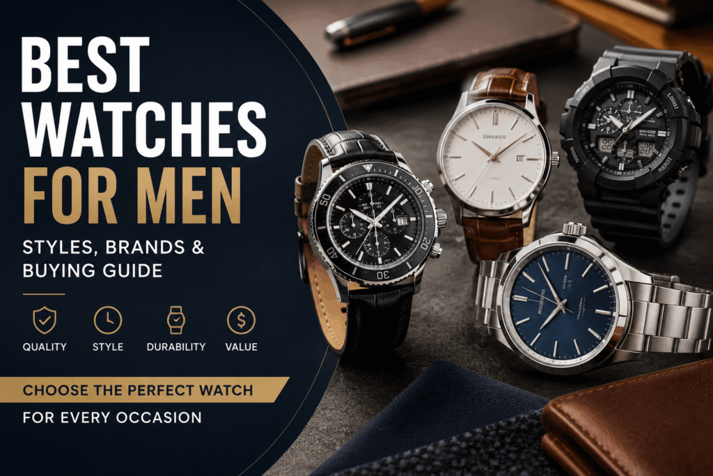 Best Watches for Men: How to Choose the Right Watch for Every Occasion Best Watches for Men
