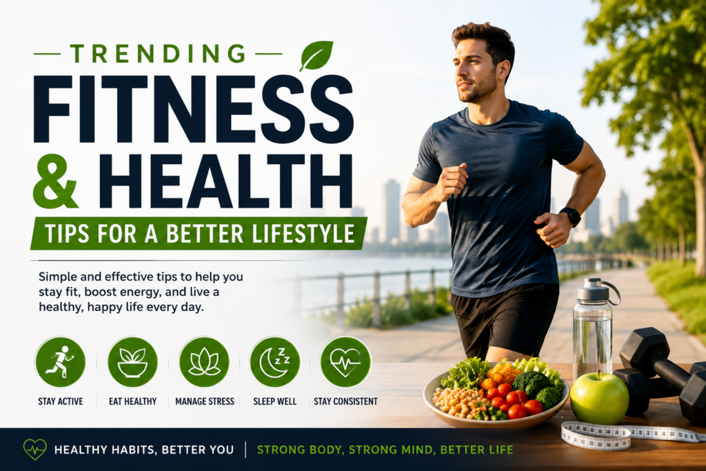 Trending Fitness and Health Tips for a Better Lifestyle Trending Fitness and Health Tips for a Better Lifestyle | Complete Wellness Guide