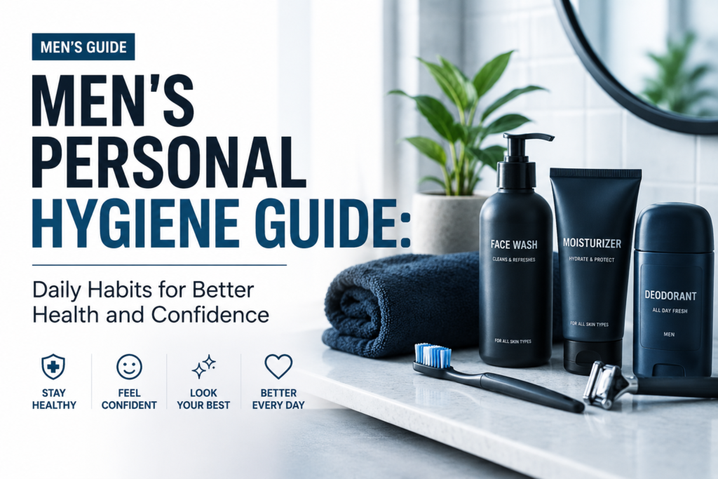 Men’s Personal Hygiene Guide: Daily Habits for Better Health and Confidence Men's Personal Hygiene Guide: Daily Habits for Better Health and Confidence